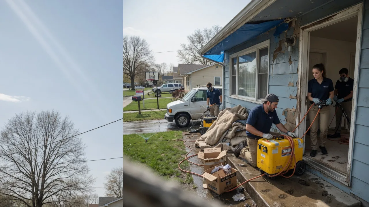 Basement Flood Cleanup in Saxon, WV near me